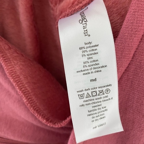 Pajamagram NWT Zip Up Hooded Sweatshirt Size Medium (8-10) - Picture 4 of 4